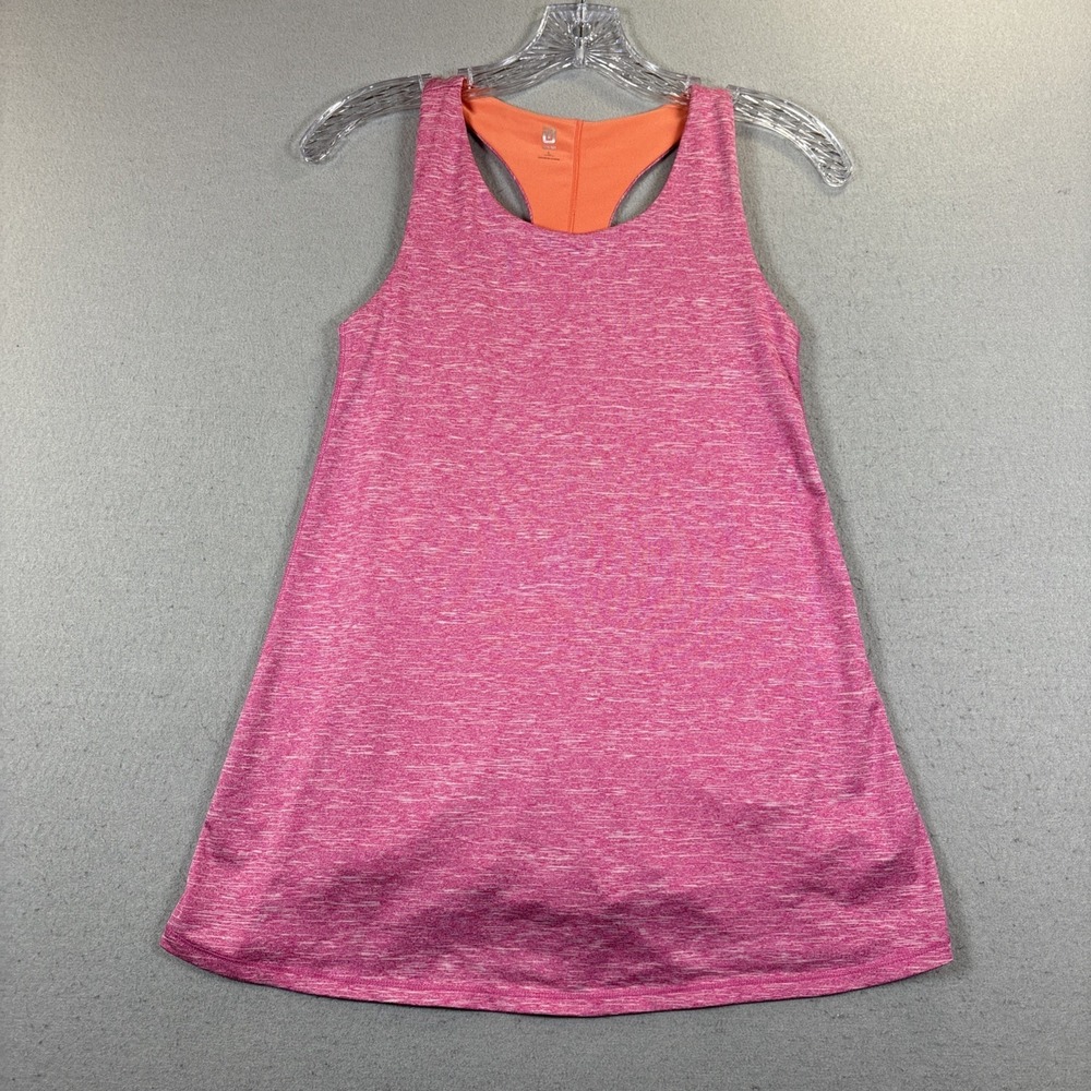 Ideology Womens Solid Performance‎ Dress Pink Size L